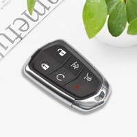 Clé de voiture télécommandée SZMAISHI pour Cadillac Escalade 2015-2020 / Clé intelligente 6 boutons 315 MHz / Référence 13580812 / HYQ2AB – Télécommande vierge de rechange