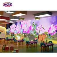 Jeu de Projection Murale Intérieur pour Enfants : Jeu Interactif de Lancer de Balles et de Frappe, Projection de Piscine à Balles pour Aire de Jeux