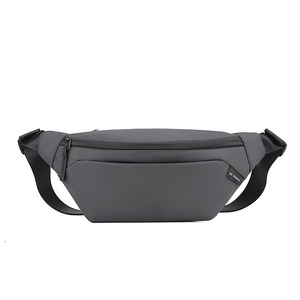 กระเป๋าคาดเอวแฟชั่นแบบ unisex สำหรับเล่นกีฬา  ตกแต่งด้วยตัวอักษรโปร่งใส  แบบซิป  กันน้ำ  พกพาสะดวก เหมาะสำหรับการเดินทาง - Product Image 3