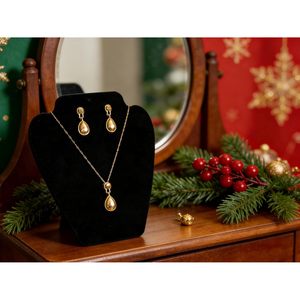 7th Velvet 12 Pcs Black Velvet Necklace Display Jewelry Stand Collapsible <b>Easel</b> For Show And Sale - Product Image 2