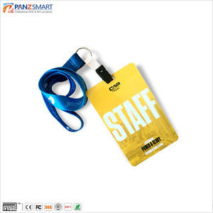 Credencial Personalizada para Eventos de Gran Tamaño, Tarjeta de Identificación VIP con Cordón, Impresión de Tarjetas de Identificación de Plástico para Conferencias, Tarjeta de <span class=keywords><strong>PVC</strong></span> con Cordón - Product Image 5