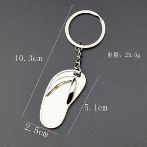 Mini-claquettes métalliques d'été, petits cadeaux, décorations suspendues personnalisables, porte-clés avec logo personnalisable - Product Image 3