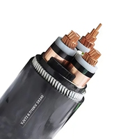 Cable de Alimentación de Alta Tensión Yjv22/U1000/R20, Conductor de Cobre, Aislamiento de PVC, Material XLPE, Tamaño y Color Personalizables