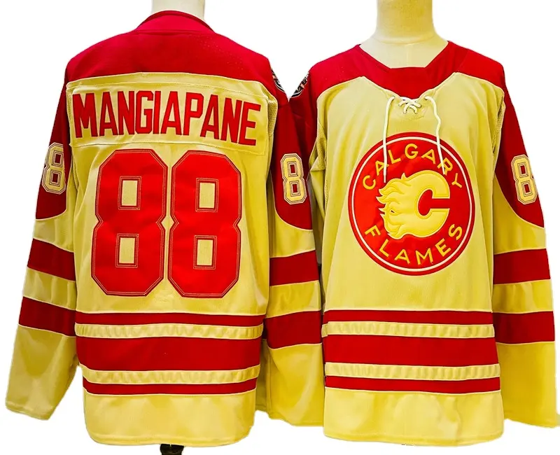 2023 nuevas camisetas de hockey sobre hielo deportivas cosidas personalizadas de la mejor calidad al por mayor