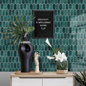 Piastrelle Adesive Effetto Marmo <span class=keywords><strong>per</strong></span> <span class=keywords><strong>Cucina</strong></span> e Bagno, Pannello Decorativo da Parete con Finitura Ceramica Smaltata - Product Image 6