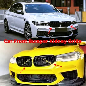 Grille de calandre avant pour BMW Série 5 G30 G31 2017-2020 525i 530i 540i 520d 530d M550d M550i 530e – Remplacement de grille - Product Image 6