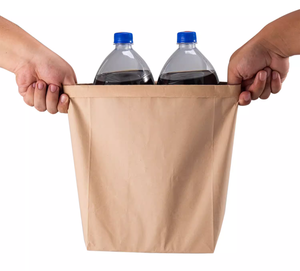 Sac en papier de protection de l'environnement propre et hygiénique personnalisation de taille solide et durable peut également imprimer des motifs - Product Image 4