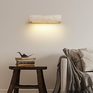 โคมไฟติดผนังหินหวงตง LED 220V สำหรับภายนอกและภายในอาคาร ให้แสงสว่างสร้างบรรยากาศ เหมาะสำหรับทางเข้า โถงทางเดิน และบันได - Product Image 3