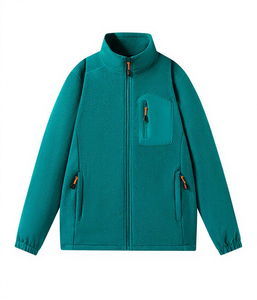 Nouvelle veste chaude décontractée d'extérieur en polaire à col montant pour homme, veste épaisse pour homme - Product Image 2