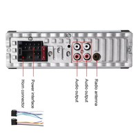 Lecteur MP3 de voiture JSD-520 1Din universel, autoradio multimédia stéréo USB FM AUX Bluetooth