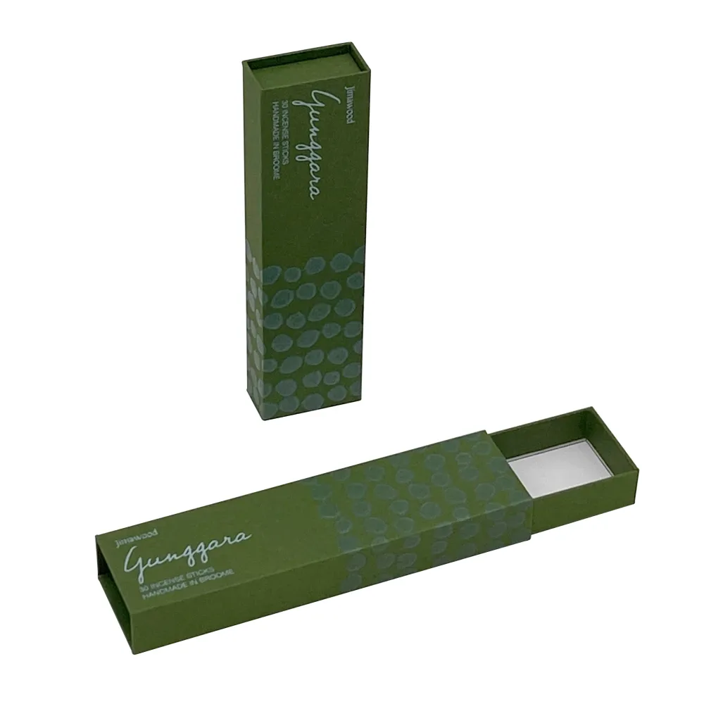 高級カスタムデザインアートペーパーパッケージマッチスティックボックス木製安全マッチボックス付き