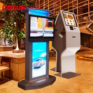 Fábrica vendas auto check out quiosque auto encomendar máquina ordem quiosque touch screen self service terminal quiosque