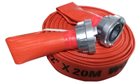 Accessoires personnalisés pour équipement de lutte contre les incendies Doublure en caoutchouc PVC Tuyau en toile Tuyau d'incendie