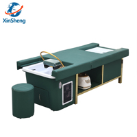 Tête Spa Équipement Table De Massage Thai Shampooing Lit Dos Lifting Soins Des Pieds Shampooing Chaise Hydrothérapie Circulation Cheveux Lavage Lit