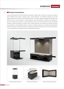 Bảo tàng Hệ thống lưu trữ chất lượng hàng đầu kính trưng bày triển lãm đứng cho Bảo tàng treo tường trưng bày trưng bày - Product Image 5