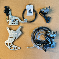 Kit de montage de support de frein arrière et de frein à main, pièces de rechange pour frein à pied, accessoires électriques pour Surron Light Bee