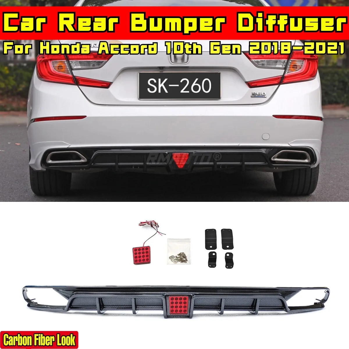 Aspect fibre de carbone