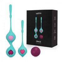 G-Punkt Vibrator Smart Adult Sexspielzeug Kit Vaginal Straffung Liebe Herz Kegel Gewichte Übungs bälle Set Becken übung für Frauen