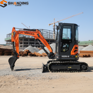 SHANDING Entrega rápida Mini excavadora de 2.5 toneladas Mini excavadora más vendida Excavadora agrícola Nueva mini excavadora hidráulica - Product Image 5