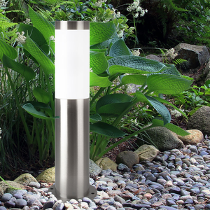 Abat-jour en acier inoxydable ip44 pc colme e27 lampe de pelouse de chemin extérieur éclairage pour jardin extérieur - Product Image 4