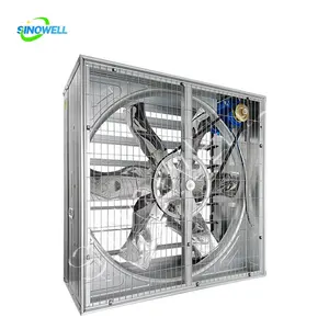 380V Luftvolumen Aluminium legierung Industrie Gewächshaus Abluft ventilator in Axial ventilatoren Gebläse Lüftungs ventilatoren Axial strom