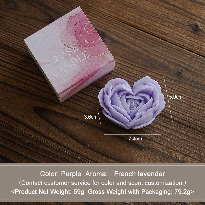 สีม่วง (กลิ่น: ลาเวนเดอร์ฝรั่งเศส)