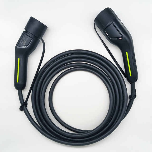New Type 2 to Type 2 EV Charging Cable 5m 16A IP55 -CE Certified IEC62196 Standard for Electric Vehicle Charging