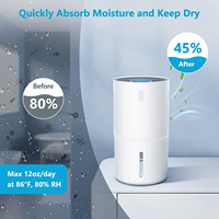 Smart 500Ml 800ML maison Portable vidange externe connecter serre petite Mini armoire déshumidificateur et purificateur d'air