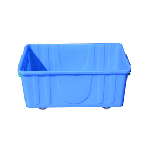 Boîte de roulement en <span class=keywords><strong>plastique</strong></span> à roues pour un transport efficace en usine QF38 # Size555 * 390*310mm - Product Image 3