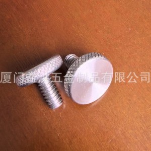 Tornillos de máquina moleteados de rosca fina estándar en pulgadas, cabeza hexagonal, apriete manual, acero inoxidable A2 70 - Product Image 3