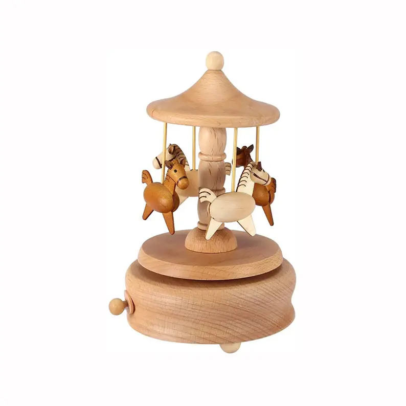Tailai עץ מוסיקה תיבות מוסיקה קלאסית תיבת Artware עץ בציר תיבת נגינה בית תפאורה יום הולדת מתנה לילדים