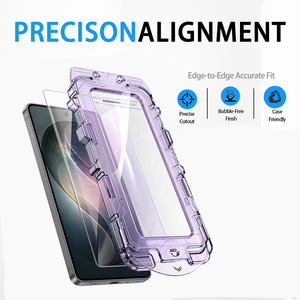 Custom <b>Screen</b> <b>Protector</b> Tempered Glass with Easy Applicator for iPhone 14-18 Pro Easy Installation Kit Dust-Free Tray Glass Film - Product Image 3