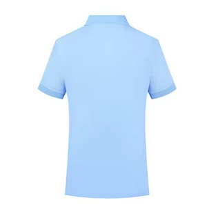 Camiseta Polo de Trabajo de Manga Corta, 210G, 100% Poliéster, Color Sólido, con Logotipo Bordado Personalizado, para Uniforme Corporativo - Product Image 2