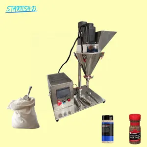 Semi Automatic Screw Auger Filler Dispenser Dry Fine Fire Extinguisher Powder Dosing Filling Machine