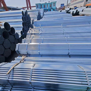 Fabrika düşük fiyat toptan 1/2/3/4 inç sıcak daldırma galvanizli yuvarlak çelik boru galvanizli demir boru kare boru - Product Image 6