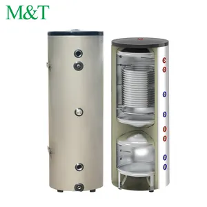 China Supplier Ce Certificated Freestanding 300L 200L 100L Hot Water Tank Domestic Heat Pump Water Heating Tank Warmtepompboiler