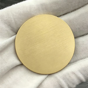 Moneta in Ottone Grezzo da 40 mm per Stampa UV, Moneta Commemorativa, Incisione a Fusione, Incisione <span class=keywords><strong>Laser</strong></span>, Moneta in Ottone Grezzo per Incisione Logo in Metallo - Product Image 5