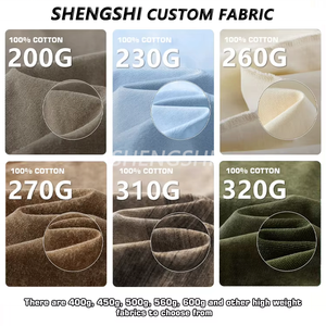 Muestra de Tela a Rayas para Gimnasio, Stock Local en China, Material Personalizado OEM, 250 g/m², Rayas Gruesas, Cuello Redondo, Suave para Hombre, Alto Estándar - Product Image 6