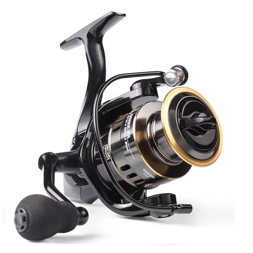 WSY Metal Saltwater Fishing Reel 7000 Fishing Tackle For Carp Double Loading Spinning fishing reels shimano carp