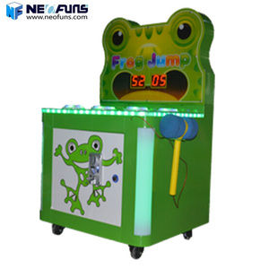 Funny Kids moneda <span class=keywords><strong>Rana</strong></span> salto martillo golpeando Premio Arcade máquinas para <span class=keywords><strong>la</strong></span> venta - Product Image 1