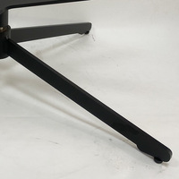 Base de pied pivotante en acier inoxydable cinq étoiles pour usage commercial salle à manger loisirs canapé chaise support de siège bureau bureaux meubles