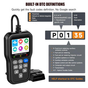 Escáner OBD2 con Biblioteca de Búsqueda DTC, Herramienta Profesional de Diagnóstico Automotriz, Inalámbrico Universal, Lectura e Interpretación de Códigos por 1 Año - Product Image 6