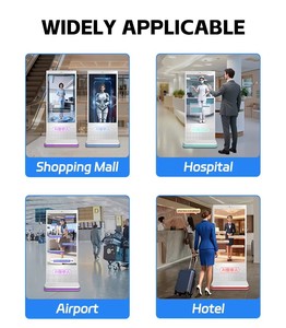 32 Zoll KI-Mensch-Bildschirm KI-Kundenservice-Kiosk Digitale Beschilderung und Displays Werbung Interaktiver Display-Kiosk Hardware - Product Image 5