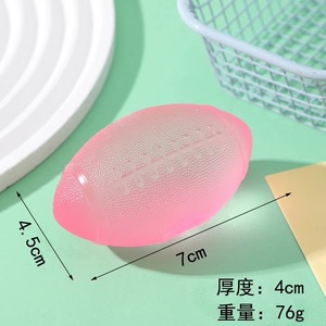Juguetes antiestrés blandos de levadura y azúcar de levadura de elevación lenta, pelotas elásticas para apretar de fútbol, béisbol y fútbol americano, bolas antiestrés Squishies - Product Image 4