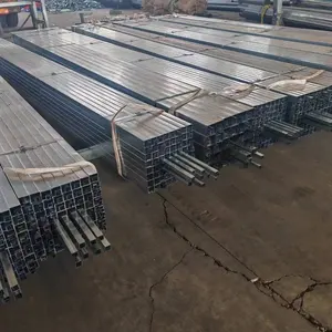 Korrosionsbeständigkeit 6 Meter zinkbeschichtetes Stahlrohr verzinktes hohles quadratisches EMT Rohrgebäude ERW-Technik Schweißdienst