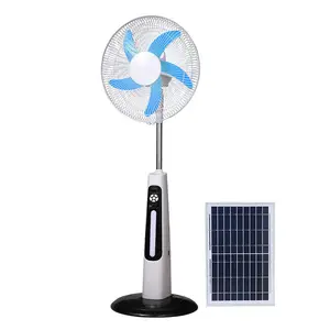 16 18 Inch Stand Fan Solar Powered Fans For Home