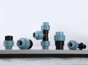 I raccordi per tubi dell'acqua superiore e inferiore in HDPE per acquario in PVC passano attraverso tubi di alimentazione dell'acqua in PVC di plastica con giunti filettati estesi - Product Image 4