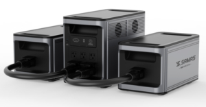 แบตเตอรี่สำรอง SAMAS LiFePO4 ความจุ 1536Wh/1800W สูงสุด 4608Wh พร้อมอะแดปเตอร์ AC แบบ EU คลื่นไซน์บริสุทธิ์ ช่องเสียบ RV ช่องจุดบุหรี่  จั๊มสตาร์ท - Product Image 5