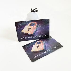 Dispositif anti-piratage personnalisé 13,56 MHz, bloqueur sécurisé contre le skimmin, carte de blocage NFC RFID - Product Image 2