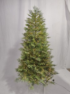 Prix direct usine – Sapin de Noël pré-éclairé en PE de haute qualité (1,8 m, 2,1 m, 2,3 m, 3 m) – Idéal pour la décoration de la maison et des fêtes - Product Image 2